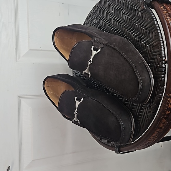 Brooks Brothers Shoes Brooks Brothers Mens Dark Brown Suede Horsebit Shoes Men 1 Poshmark